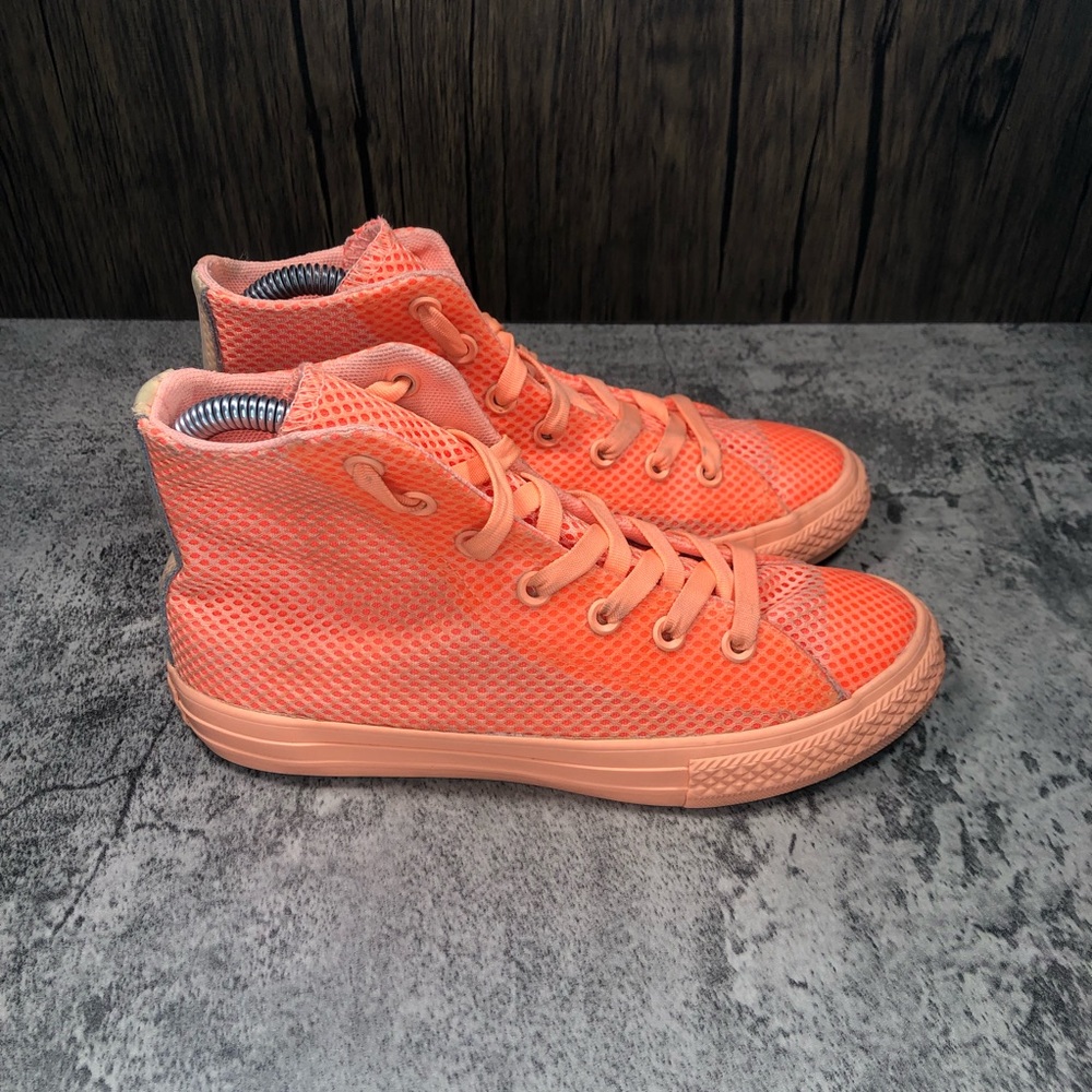 Converse All Star Hi “Peach Netting”